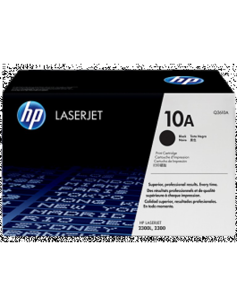 HP 10A Black Original LaserJet Toner [Q2610A]