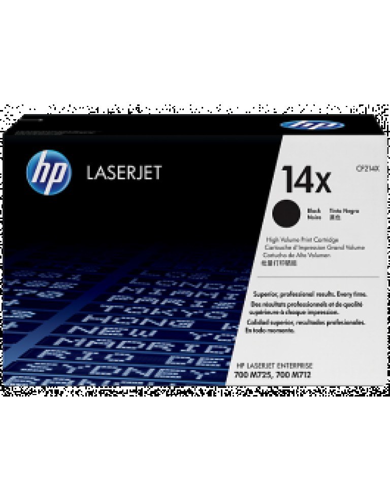HP 14X High Yield Black Ori LJ Toner [CF214X]