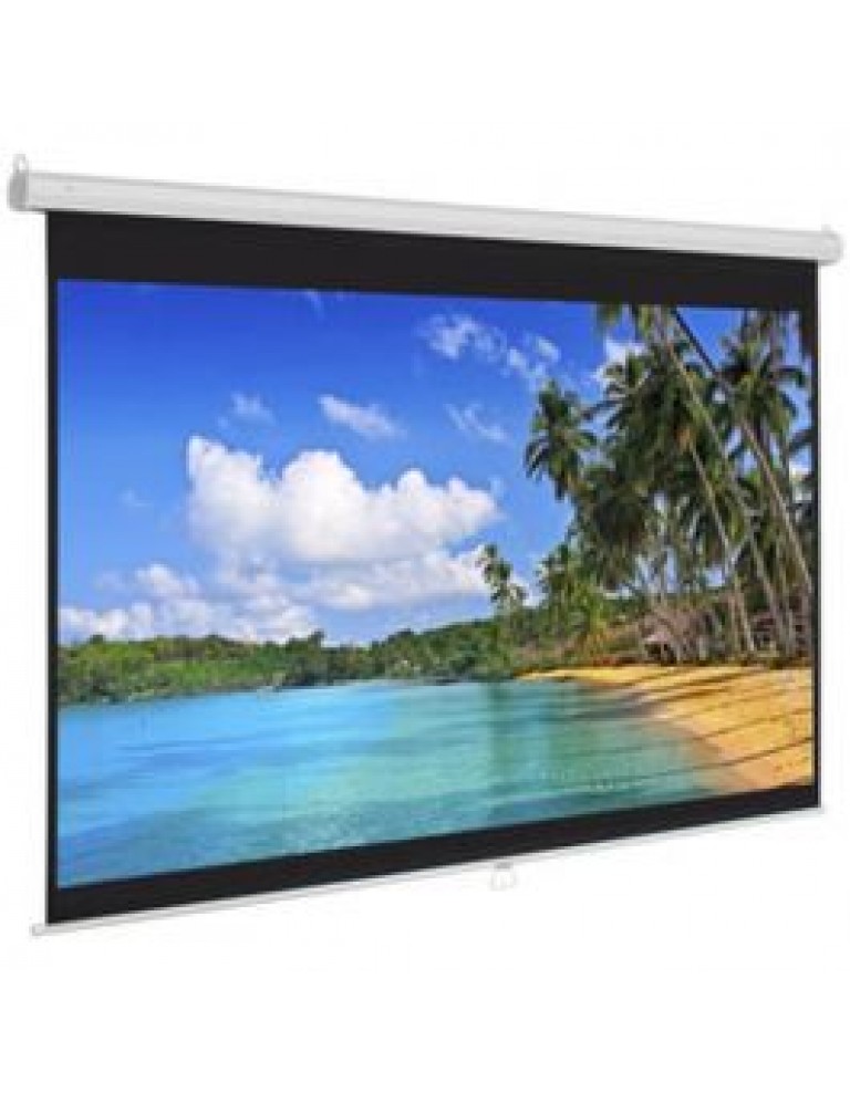 BRITE MANUAL PROJECTOR SCREEN MAS-3030 120 INCH (305X305 CM)