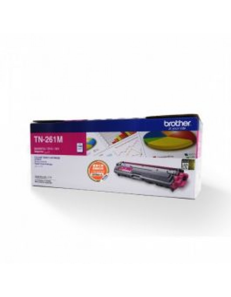 TN-261M Magenta Toner Cartridge, Yield 1400 pages (A4, 5%)